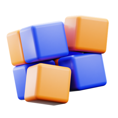 Cubes de jeux  3D Icon