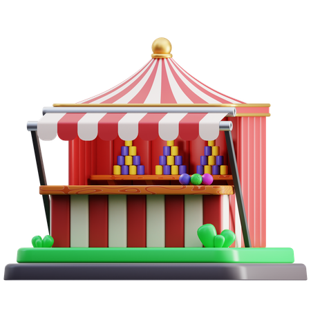 Jeux de carnaval  3D Icon