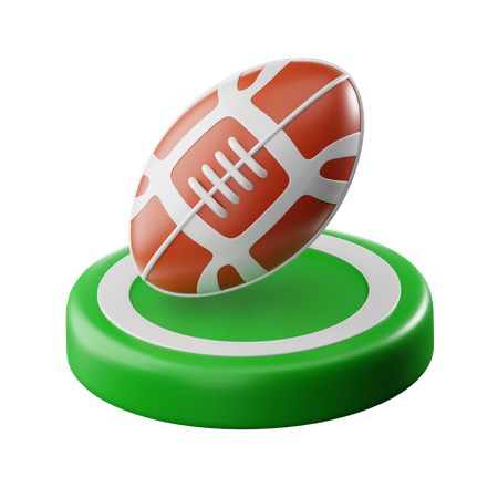 Jeux de rugby  3D Icon