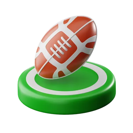 Jeux de rugby  3D Icon