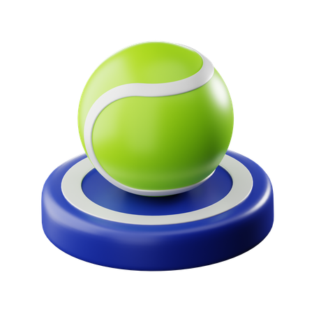 Jeux de tennis  3D Icon