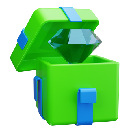 Jewelry Gift Box  3D Icon