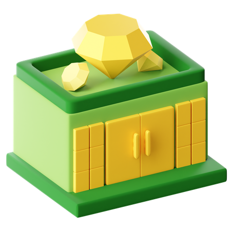 Jewelry Shop  3D Icon
