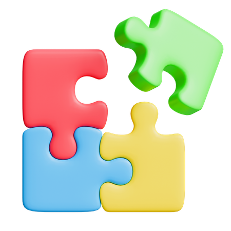 Jigsaw  3D Icon