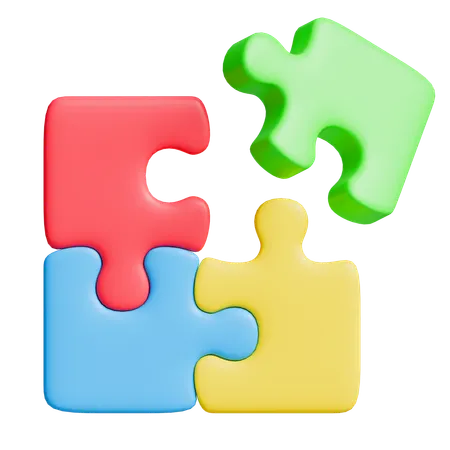Jigsaw  3D Icon