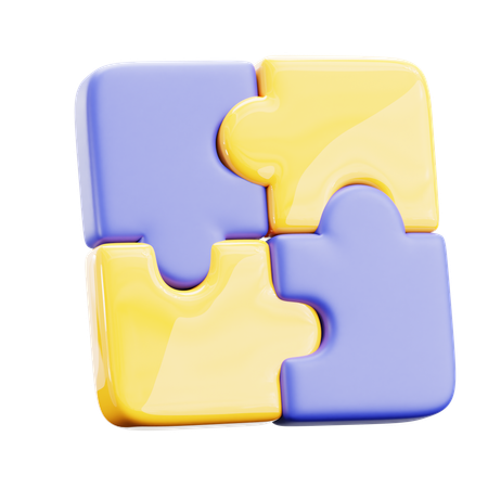 Jigsaw  3D Icon