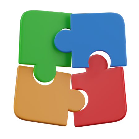 Jigsaw  3D Icon