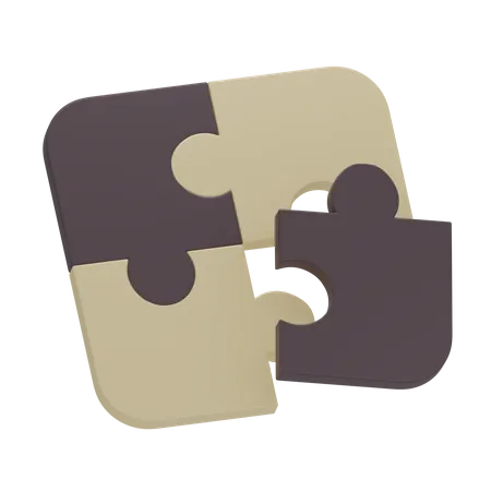 Jigsaw 3 D Board Game 3D Icon