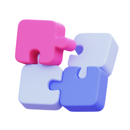 Jigsaw  3D Icon