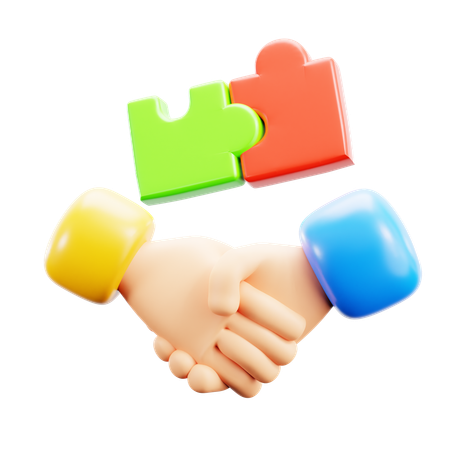 Jigsaw Deal  3D Icon