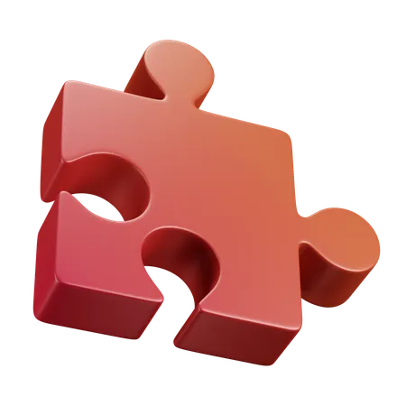 Jigsaw Piece  3D Icon