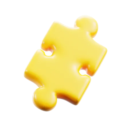 Jigsaw Piece  3D Icon