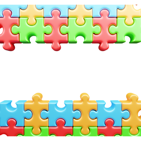 Jigsaw Piece  3D Icon