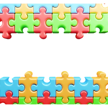 Jigsaw Piece  3D Icon