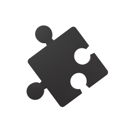 Jigsaw Piece  3D Icon