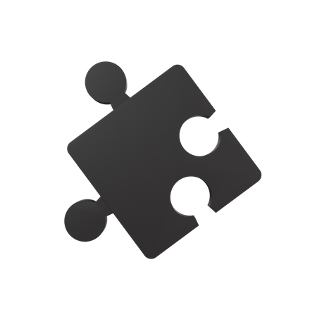 Jigsaw Piece  3D Icon