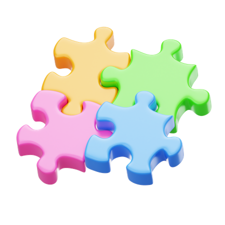 Jigsaw Puzzle  3D Icon