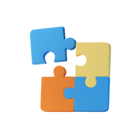 Jigsaw Puzzle  3D Icon