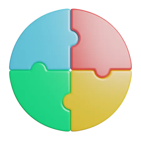 Jigsaw Puzzle  3D Icon
