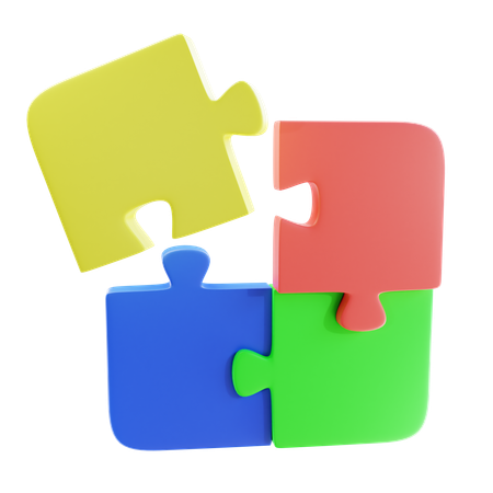 Jigsaw Puzzle  3D Icon