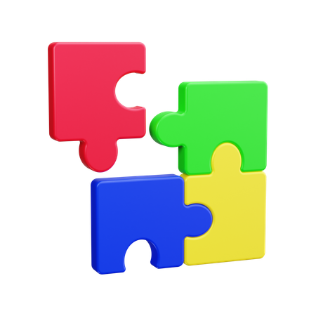 Jigsaw Puzzle  3D Icon