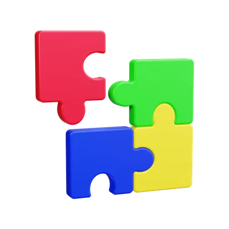 Jigsaw Puzzle  3D Icon