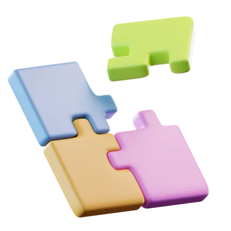 Jigsaw Puzzle  3D Icon