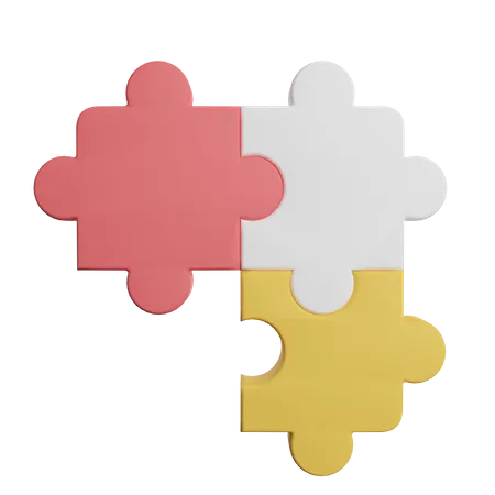 Jigsaw Puzzle  3D Icon