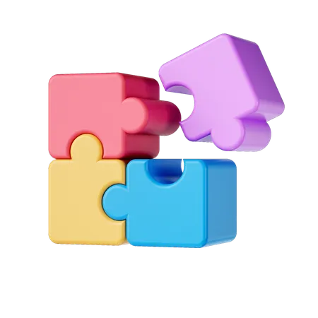 Jigsaw Puzzle  3D Icon