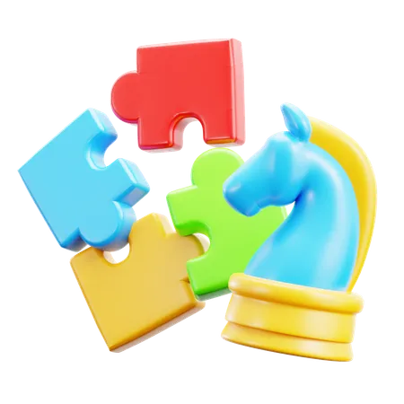 Jigsaw Puzzle  3D Icon