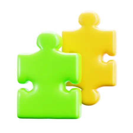 Jigsaw Puzzle  3D Icon