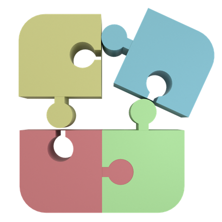 Jigsaw Puzzle  3D Icon