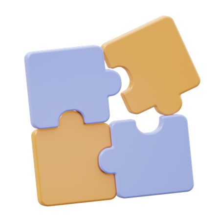 Jigsaw Puzzle  3D Icon