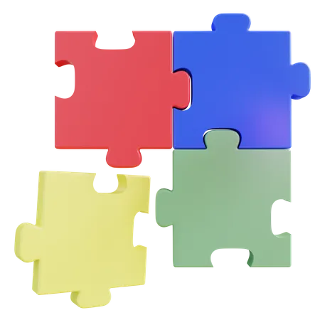 Jigsaw Puzzle  3D Icon