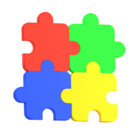 Jigsaw Puzzle  3D Icon