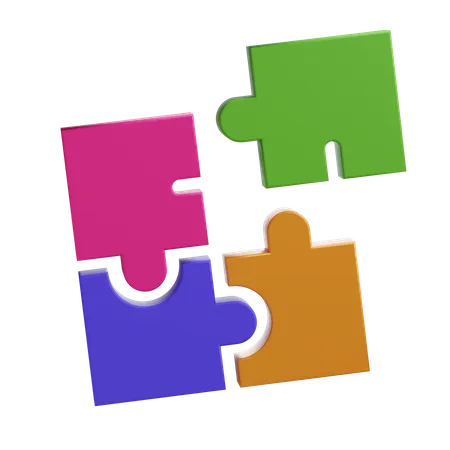 Jigsaw Puzzle  3D Icon