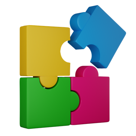 Jigsaw Puzzle  3D Icon