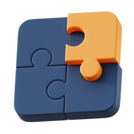 Jigsaw Puzzle  3D Icon