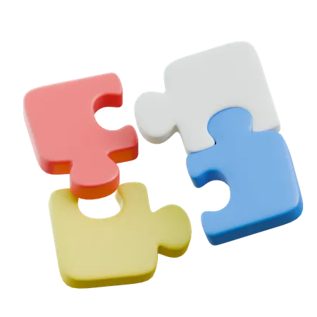 Jigsaw Puzzle  3D Icon