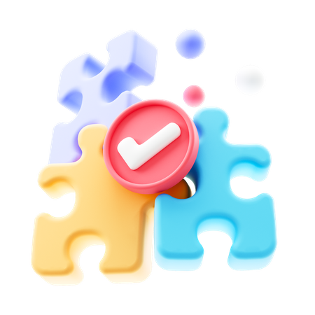 Jigsaw Puzzle  3D Icon