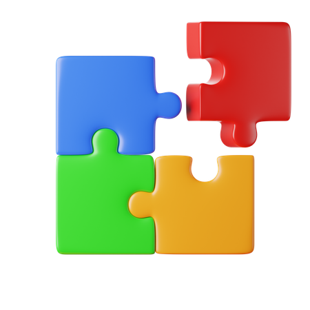 Jigsaw Puzzle  3D Icon