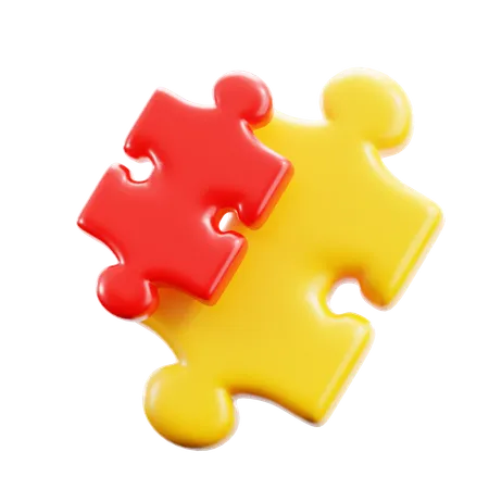 Jigsaw Puzzle  3D Icon