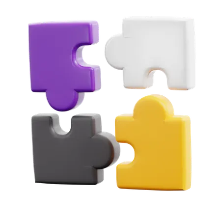 Jigsaw Puzzle  3D Icon