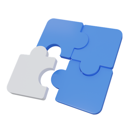 Jigsaw Puzzle  3D Icon