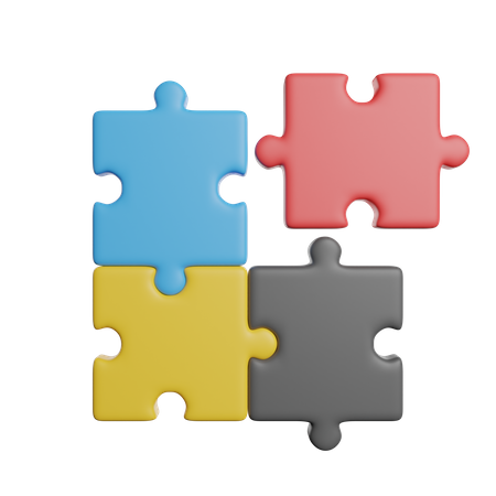 Jigsaw Puzzle  3D Icon