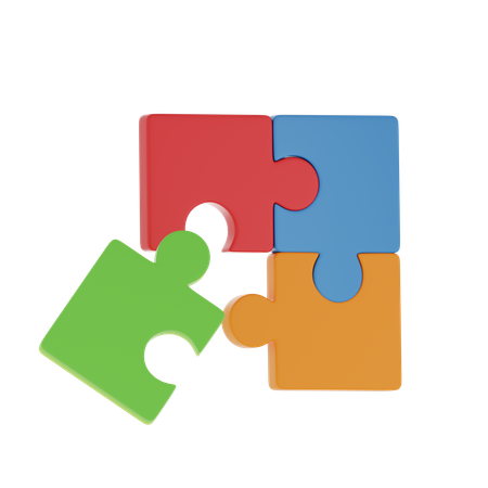 Jigsaw Puzzle  3D Icon