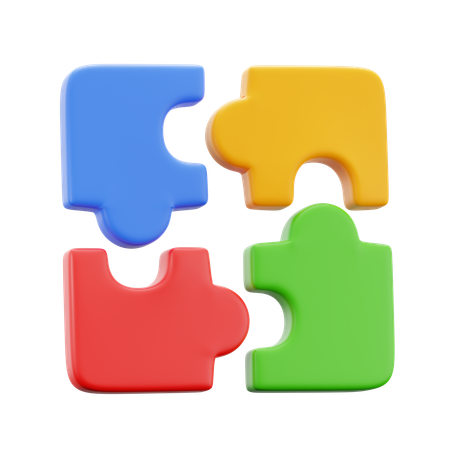 Jigsaw Puzzle  3D Icon