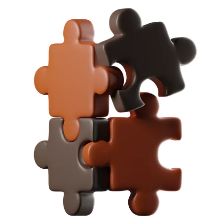 Jigsaw Puzzle  3D Icon