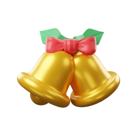 Bell Christmas Illustration 3 D Icon 3D Icon