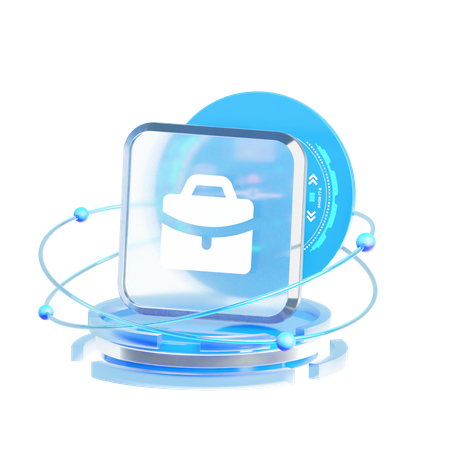 Job  3D Icon